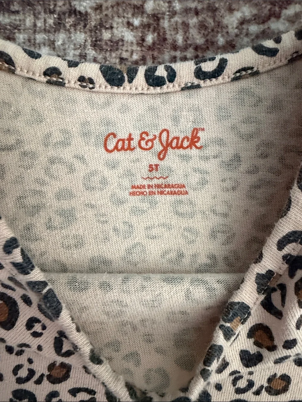 Cat & Jack cute leopard